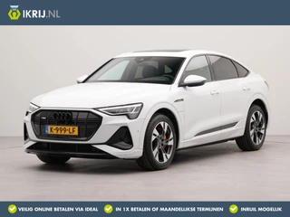 Audi e-tron Sportback 50 quattro S edition 71 kWh | SoH 94,7% | Electr.schuif panorama dak | Apple Carplay | Achteruitrij camera | Parkeersensoren voor en achter | Wifi | Voorstoelen verwarmd | Warmtewerend glas | Navigatie |