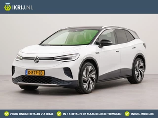 Volkswagen ID.4 First Max 77 kWh | SoH 94,2% | Apple Carplay | Navigatie | Parkeersensoren voor en achter | Wifi | Panorama dak |  Electr.voorstoelen met geheugen | Spraakbediening | Rondomzicht camera | Voorstoelen verwarmd