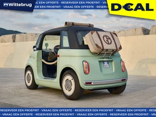 Fiat Topolino Dolcevita 100% ELEKTRISCH - VANAF 16 JAAR - CABRIO