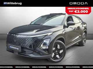 Omoda 5 SHS 1.6 T-GDi SHS-H Premium BPM en Inruilvoordeel: Hybride Automaat met Lederen bekleding, Navigatie en 360 graden Camera Uit voorraad leverbaar!