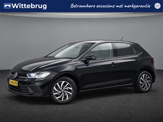 Volkswagen Polo 1.0 TSI Life / Climate controle / App connect / Parkeersensoren V+A / Fabrieksgarantie 12-27 / **