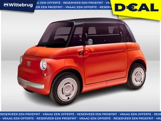 Fiat Topolino CORALLO DIRECT RIJDEN! - GEEN RBW NODIG - PANORAMADAK
