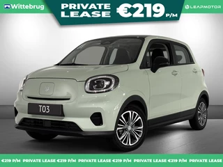 Leapmotor T03 Design 37.3 kWh Volledig Elektrisch met 265 km WLTP Range, Airconditioning, Panoramadak, Adaptive Cruise Control en Nu te bestellen