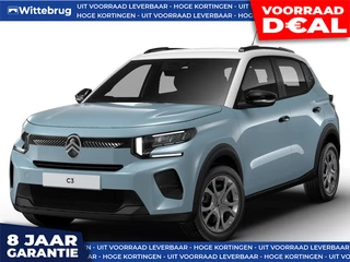 Citroën C3 1.2 Turbo 100pk Business I NAVIGATIE I PARKEERSENSOREN ACHTER I TWO TONE BLAUW + WIT DAK I DIRECT RIJDEN - 8 JAAR GARANTIE