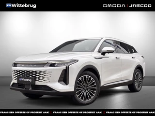 Omoda 9 SHS Premium Plug-In Hybride Automaat met 1100 km Range, Lederen bekleding, Elektrsiche stoelverstelling voor en achter