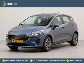 Ford Fiesta 1.0 EcoBoost Hybrid Titanium | Apple Carplay | Connected services | Bluetooth | Spraakbediening | Parkeersensoren achter | Cruise control | Airco |
