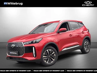 Chery TIGGO 4 HYBRID Unique SHS Full Hybrid, Lederen bekleding, Camera en Navigatie Uit voorraad leverbaar!