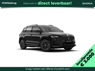 Škoda Karoq 1.5 TSI ACT Sportline Ultimate / Interieur 'Sportline Lounge', sportstoelen/ Virtual Pedal/  SKODA Sound System